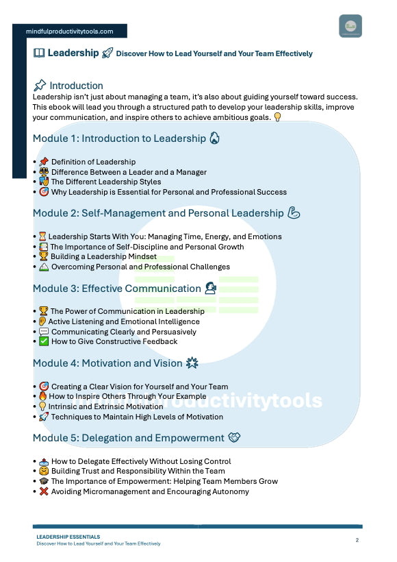 Ebook: LEADERSHIP BASE